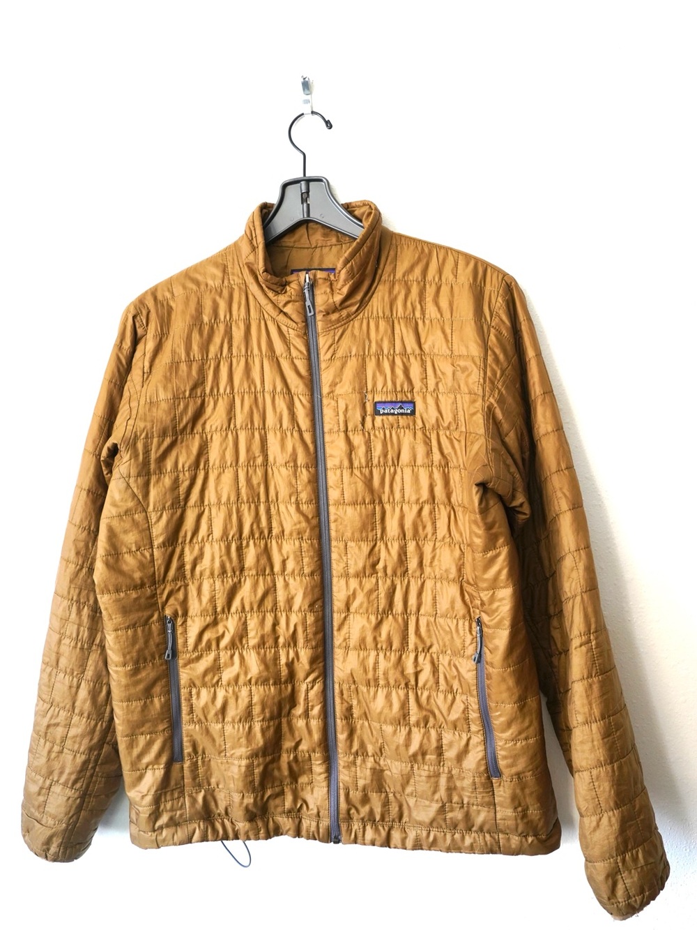 Patagonia Nano Puff Jacket Hammond’s Gold Orange Men’s Size L
